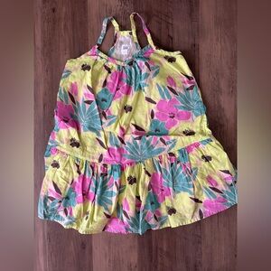 GAP Kids Floral Dress - Yellow, Pink, Blue